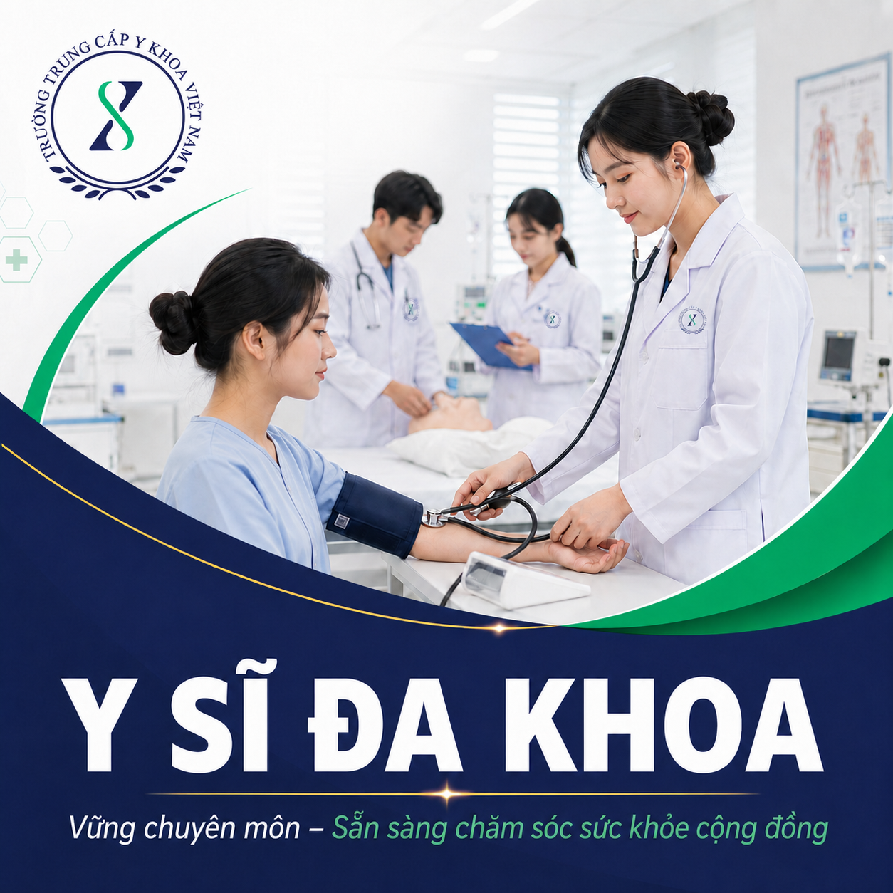 Ngành Y sĩ Đa khoa tại Trường Trung cấp Y Khoa Việt Nam